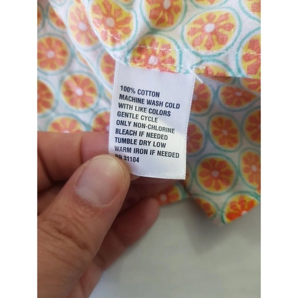 Crown & Ivy Womens Button down Shirt Blouse Size Small Floral Print Long Sleeve - Picture 8 of 12